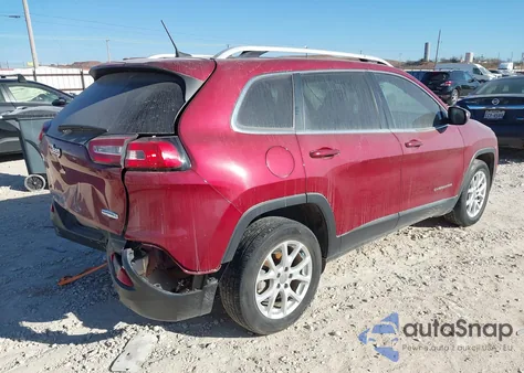 2016 Jeep Cherokee Latitude из США, поврежденный, VIN 1C4PJLCBXGW272976